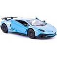thumbnail image 1 of 1/36 Scale Diecast Car, Kids Zinc Alloy Toy Car, Pull-Back Toy Car, Gift Blue, 1 of 5