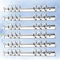 thumbnail image 4 of Miangastore 6Pcs Silver Scrapbook Clips for Students and Professionals, 4 of 9