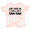 thumbnail image 3 of Inktastic Don't Make Me Call My Gam-gam Boys or Girls Toddler T-Shirt, 3 of 5
