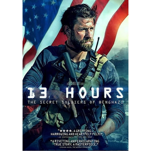 13 Hours: The Secret Soldiers of Benghazi (DVD), Paramount, Action & Adventure
