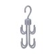 thumbnail image 1 of Cateissary Estante de almacenamiento con gancho de ocho garras de 360 ​​grados y 8 ganchos, ganchos colgantes para toallas, estante de acabado para Almacenamiento y organización del hogar Gris Cateissary HA079965-02, 1 of 6