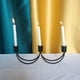 thumbnail image 3 of Candelabro retro para centro de mesa, decoración de escritorio, vela de té para Black 3 brazos, 3 of 8
