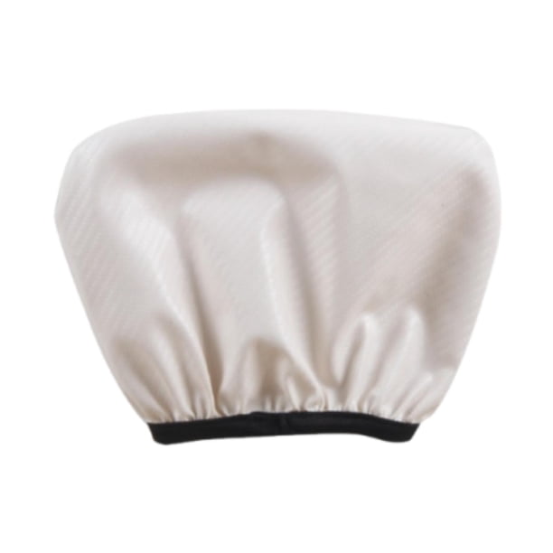 Protector de la cubierta del respaldo del asiento trasero impermeable extraíble cómodo cojín eléctrico blanco
