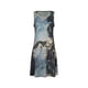thumbnail image 4 of Elegante mujer sin mangas Rounk cuello verano cómodo bolsillos de impresión Casual vestido de tanque suelto OAVQHLG3B Store  lin121212, 4 of 5