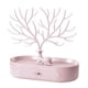 thumbnail image 2 of Soporte para árbol de joyería, gran capacidad, decorativo, torre de árbol, organizador de joyas con cajón base para collar, pendientes y llaves., 2 of 13