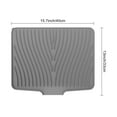 thumbnail image 4 of Shoreew Silicone Dish Drying Mat Heat Resistant Drain Pad Sink Mat for Kitchen Counter Quick Drying Dish Mat Multifunctional Tableware Mat, 4 of 5