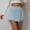 Light Blue, variant on Stylish Olyvenn Skorts for Women Trendy High Waist Yoga Shorts Athletic Skirt Shorts Tummy Control Workout Skort Summer Golf Skorts Beige XL