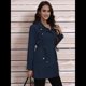 thumbnail image 5 of Abrigo Impermeable con Capucha para Mujer, Ligero y Plegable, Cortavientos Azul Marino S, 5 of 10