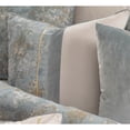 thumbnail image 6 of Debonair 10-Piece King Velvet Comforter Set - Misty Aqua, 6 of 7