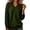 Olive Green, variant on DYTTDG Women's V-Neck Sweater | Long Sleeve Loose Fit Solid Color Knit Pullover Top, Ribbed Cuffs and Hem Casual Jumper for Daily Outfits