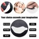 thumbnail image 2 of Almohadillas para los Ojos para Extensiones de Pesta?as, 2 Piezas Almohadilla de Extensión de Pesta? ble Suave Extensión de Pesta? Almohadilla para los Spptty pestañas bordadas, 2 of 8