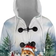 thumbnail image 4 of Hello Winter Shiba Inu Frosty Morning Walk Welcome Snowy Christmas All Over Print 3D Hooded Duffle Toggle Coat Shibas Dog Lovers Gifts Idea - 02018, 4 of 6