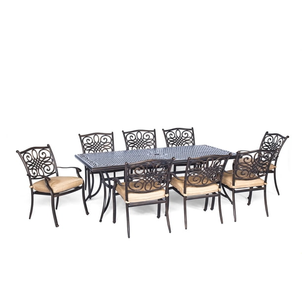 Carolina Factory Direct Springfield 9Piece Dining Set with Eight