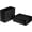 Black, variant on Box with Bag 9.8x7.8x4'' Black Closure Collapsible | For presents,Birthday, Anniversary,Christmas Day,Wedding Valentine's Day,Party,Graduations, Holidays, Year Box