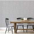 thumbnail image 3 of S4Sassy Checks Wallpaper Gray Walls Covering, 25" x 120" Self-Adhesive Vinyl Wall Paper, Decorative Wallwrap, Easy DIY Wall Covering For Bedroom, Living Room, Living Space, 3 of 8