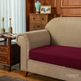 thumbnail image 6 of Stretch Sofa Seat Cushion Cover Couch Covers Furniture Protector (Armchair, Wine), 6 of 8