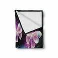 thumbnail image 2 of Butterfly Soft Flannel Fleece Throw Blanket, Butterflies Flying and Leaving Behind Colorful Smoky Shapes Illustration, Cozy Plush for Indoor and Outdoor Use, 50" x 70", Multicolor, by Ambesonne, 2 of 6