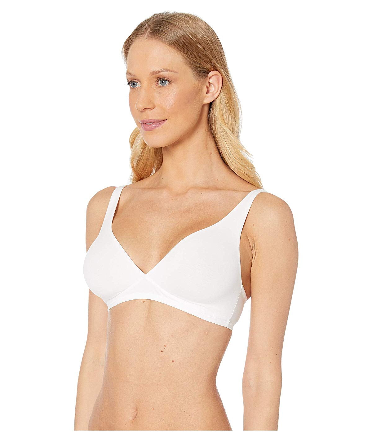 Hanro Cotton Sensation Soft Cup Bra White