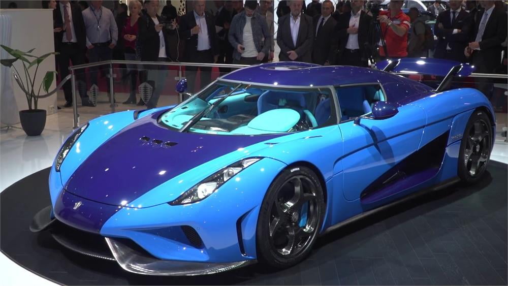 koenigsegg regera toy car