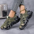 thumbnail image 4 of Women's Camo Blade Sole Running Sneakers, Breathable Athletic Shoes for Gym Workout & Running, 4 of 9