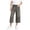 Gray, variant on Boys Capri Baggy Jeans Teens Straight Wide Leg Denim Pants Kids Elastic Waist Loose Fit Trousers Causal Pockets Bottoms