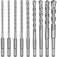 thumbnail image 1 of Brocas Para Concreto JAMW Broca de Impacto Eléctrica SDS-Plus 9 Piezas 5mm 16x160mm, 1 of 5