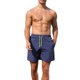 thumbnail image 1 of SAYOO Shorts de playa de cuerda para hombres, shorts de cintura elástica, forro de malla SAYOO moda, 1 of 8