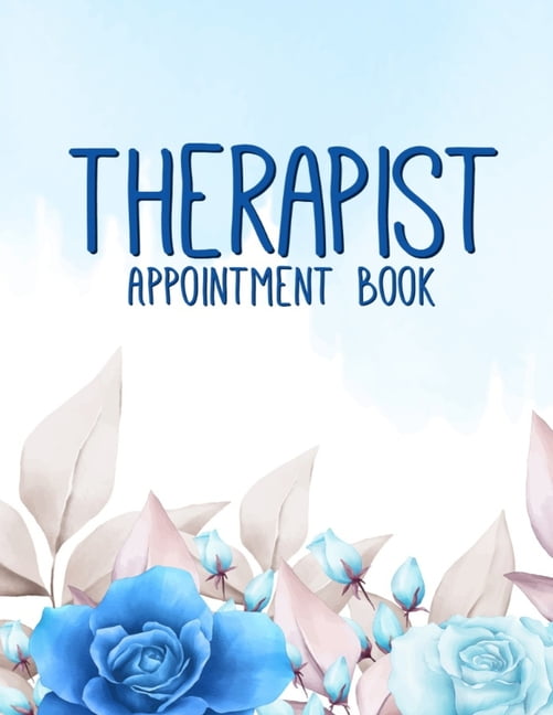Therapist Appointment Book Hourly Dated Organizer Agenda Client