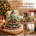 thumbnail image 4 of DIY Layered Ocean Christmas Yarn Art Kit Collection, Cute Octopus Crochet Ornament, Beginner‑Friendly Craft Set for Christmas Home Decor & Handmade Holiday Gifts, 4 of 6