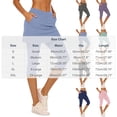 thumbnail image 3 of Drovellove Women's Plus Size High Waisted Yoga Pants with Pockets - Casual Athletic Side Pocket Leggings for Workout, Beach Vacation, or Daily Sports, 3 of 7