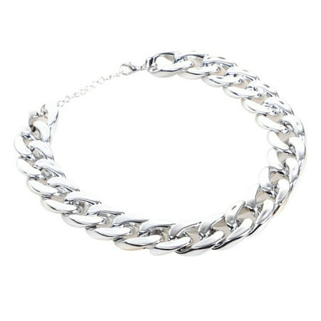 Small Chain Leash Cluxwal Dog Chain, Collar Pet Plastic Fashion and Cool Necklace for Small Medium Large Dog Boy ()