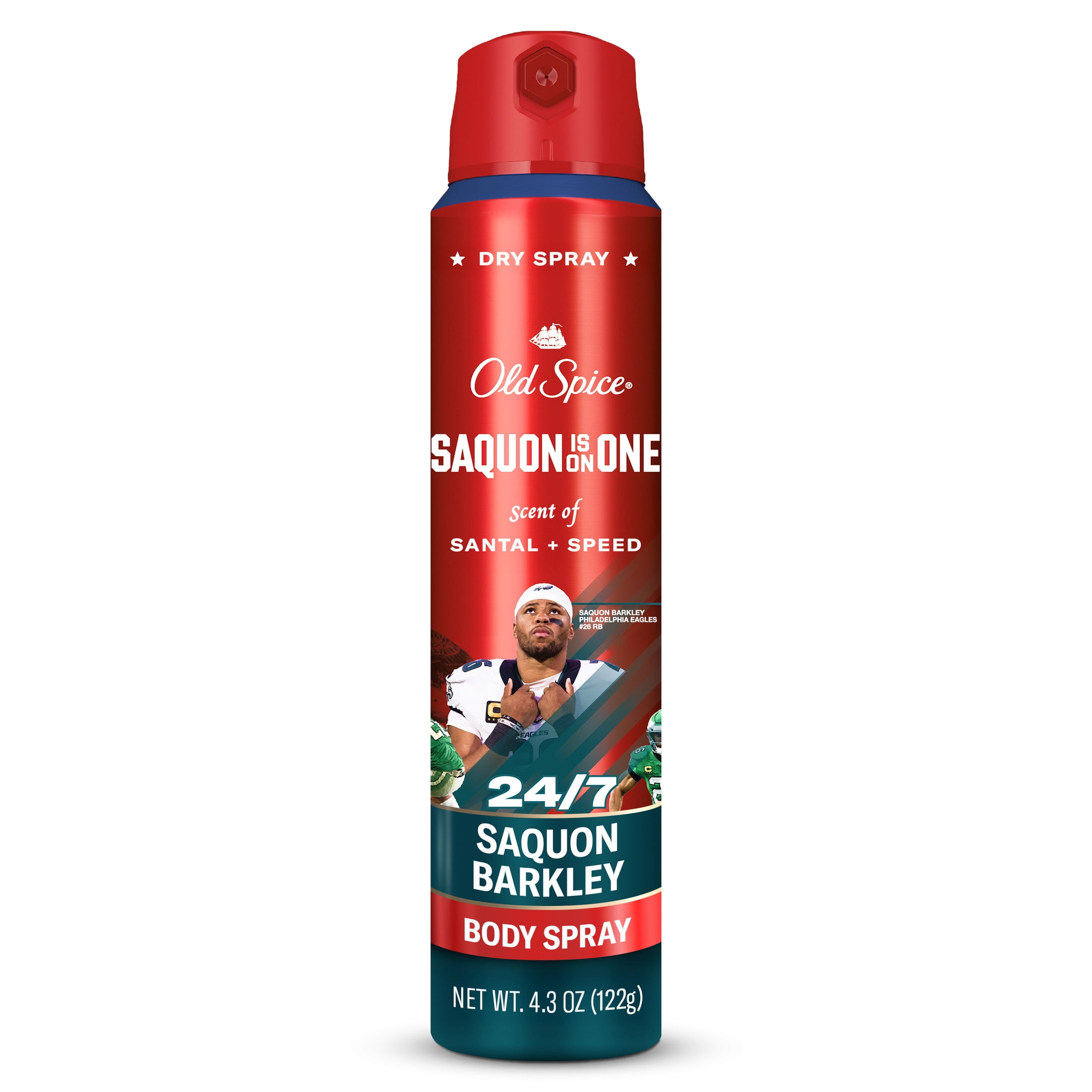 Old Spice Body Spray for Men, Antiperspirant, NFL Collection