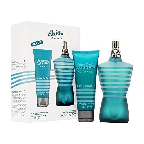 Le Male by Jean Paul Gaultier for Men Set-EDT Cologne Spray 4.2 oz.+Shower Gel 2.5 oz. New in Box