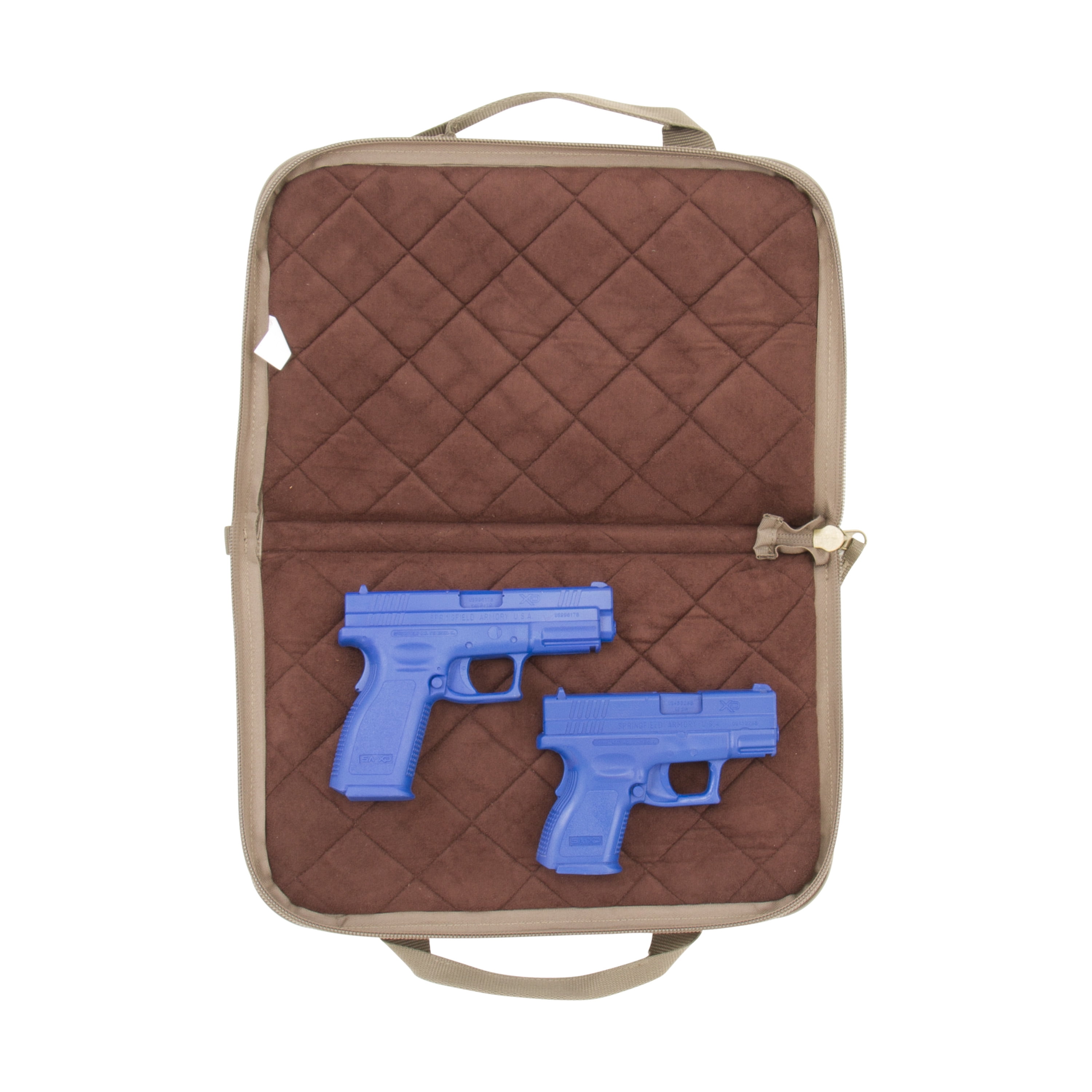 Allen Select Canvas Handgun Attache with Quilted Lining