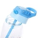 thumbnail image 5 of Botella de agua para niños de 480 ml Taza de paja de viaje de verano de dibujos animados lindo para niños (azul) Ehuebsd Libre de BPA, 5 of 9