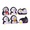 thumbnail image 3 of Figuras de Mini pingüino, esculturas pequeñas, manualidades de bonsái DIY, regalo de cumpleaños, decoraciones de jardín de hadas, figuras en, 3 of 9