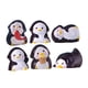 thumbnail image 3 of 6x Mini figuras de pingüinos, adornos de jardín de hadas, decoración de maceta, figuritas de animales en miniatura de resina, accesorios para casa de, 3 of 9