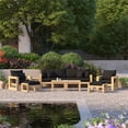 thumbnail image 2 of RST Brands Benson 8 Piece Outdoor Sofa and Club Chair Set - Canvas Black, 2 of 7