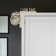 thumbnail image 2 of Biplut 2Pcs Door Corner Decorations Santa Claus Snowman Hat Letter Scene Layout Left Right Door Corner Ornaments Party Favors (Type A), 2 of 13