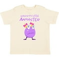 thumbnail image 3 of Inktastic Daddy's Little Monster Girls Toddler T-Shirt, 3 of 5