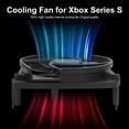 thumbnail image 3 of Internal Cooling Fan for Xbox Series S (XSS), Replacement Internal Cooling Fan Fit for Microsoft Xbox Series S Console, Low Noise Cooler Fans Heat Sink Repair Part, Black, 3 of 7