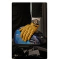 thumbnail image 3 of Yellow Goat Leather Retro Motorcycle Gloves Touchscreen Motorbike Motocross Racing Gloves Perforation Breathable, 3 of 5
