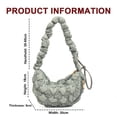 thumbnail image 2 of Bolso de mano acolchado para mujer, bolso de hombro acolchado ligero, bolso hobo acolchado plisado en la nube 2023, 2 of 5