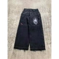 thumbnail image 5 of Pantalones vaqueros rectos estilo hip hop retro americano nueva primavera pantalones cortos de pierna ancha sueltos casual, 5 of 5