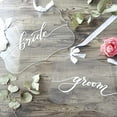 thumbnail image 6 of ZUARFY Clear Welcome Wedding Sign Display Date Couple Name Personalized DIY Hanging for Wedding Reception Ceremony Home Decor, 6 of 11