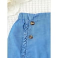 thumbnail image 3 of Baby Girl Button Detail Ruffle Trim Skirt, 3 of 5