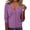 Purple, variant on Domzest Womens Lightweight Cardigan V Neck Button Down Long Sleeve Knit Sweater Fall Casual Soft Basic Knit Cardigan Sweater Dark Blue M