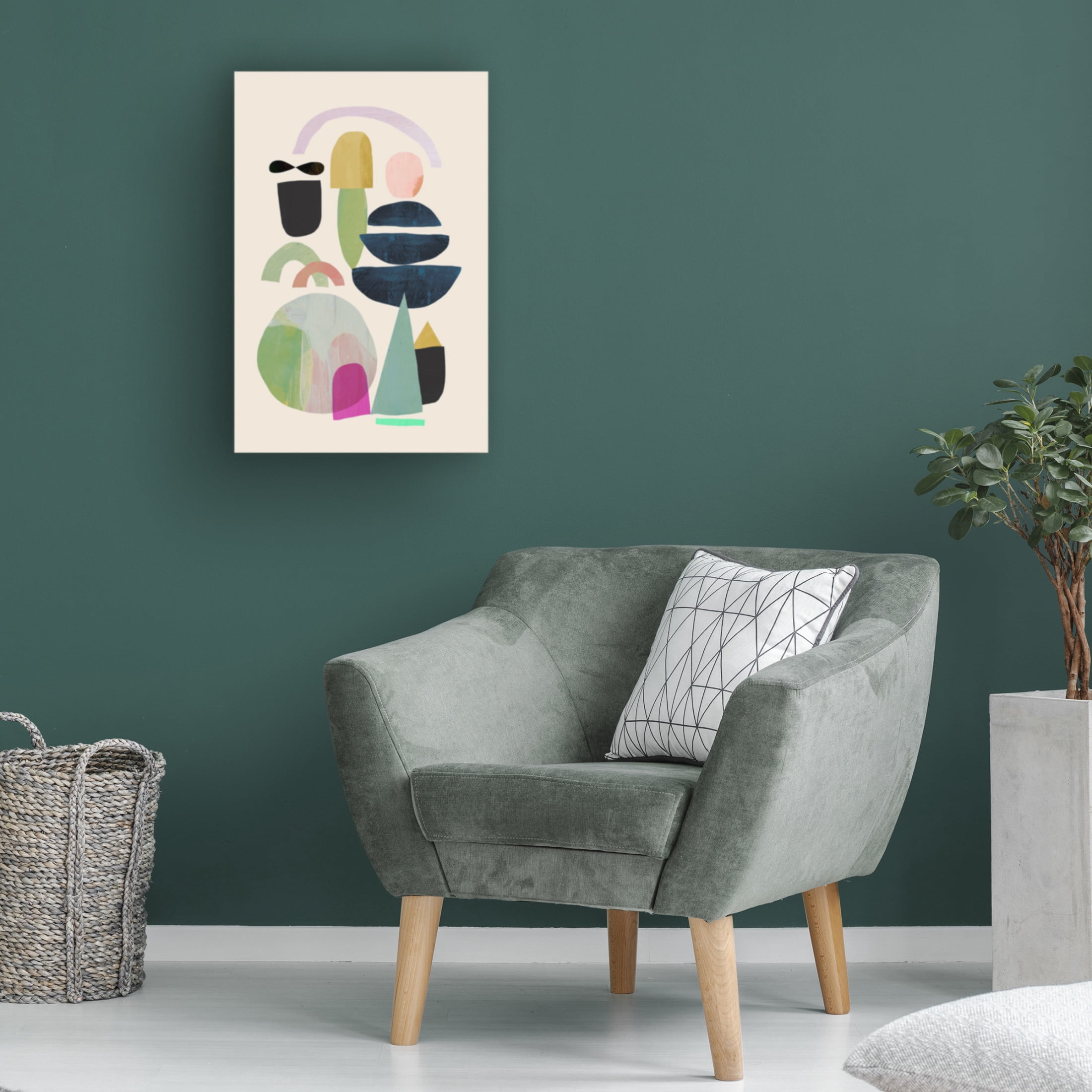 Trademark Fine Art Dan Hobday  Nord No3 Canvas Wall Art