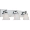 thumbnail image 1 of Designers Fountain 6493-CH Barre de Bain 3 Lumières, Chrome, 1 of 5