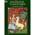 thumbnail image 2 of Dover Fashion Coloring Book: Medieval Tapestries Coloring Book (Paperback), 2 of 2
